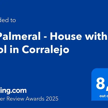El Palmeral - House With Pool In Holiday home *